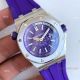 Copy Audemars Piguet Royal Oak Offshore Diver Swiss 3120 Watch SS Purple Dial (4)_th.jpg